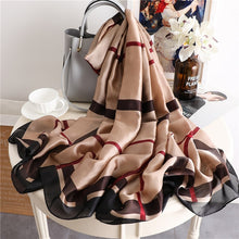 Load image into Gallery viewer, Pashmina Silk Scarf
