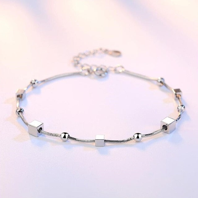 Charming Sterling Silver Bracelet