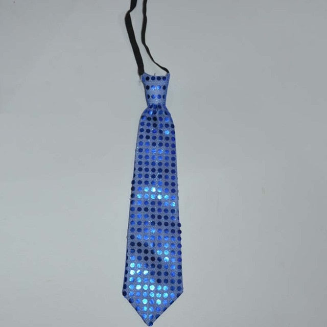 LED Strobing Neck Tie