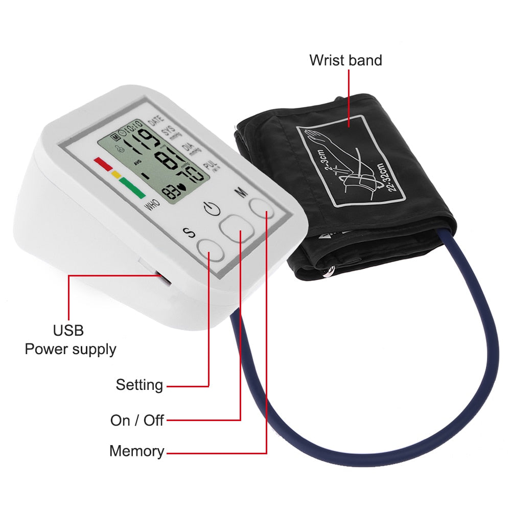 Portable Blood Pressure Monitor