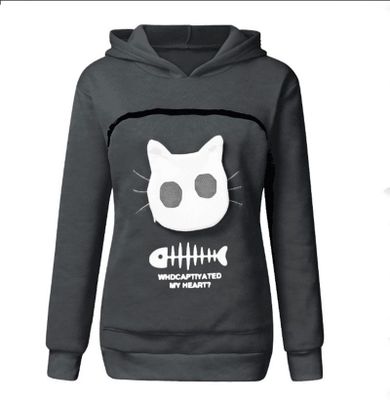 Cat Lovers Hoodie Cuddle Pouch