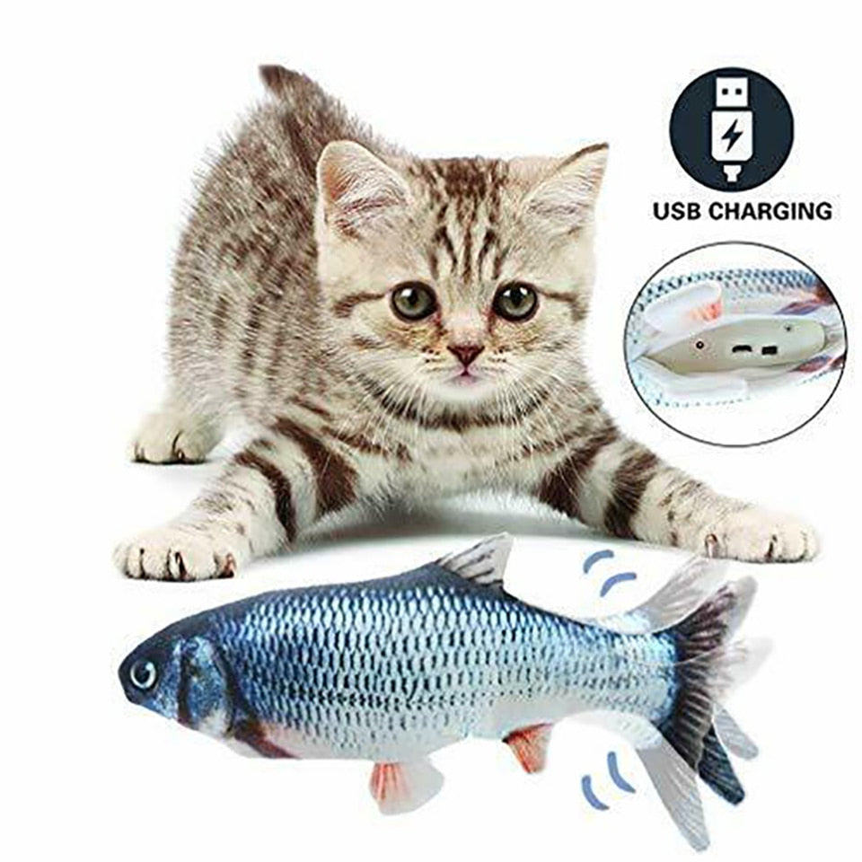 Moving Fish Cat Toy