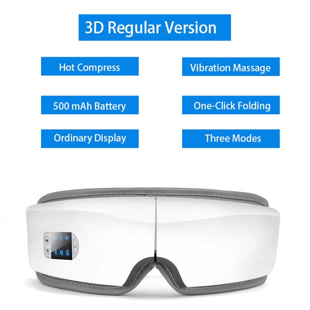 Foldingup 4D Smart Airbag Vibration Eye Massager