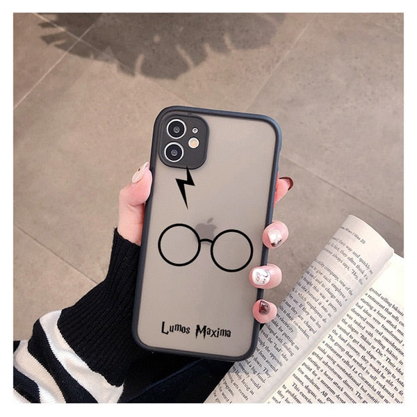 Art Harry Potter magic Phone Case For iPhone