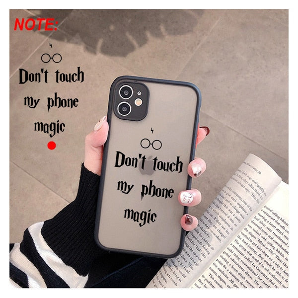 Art Harry Potter magic Phone Case For iPhone