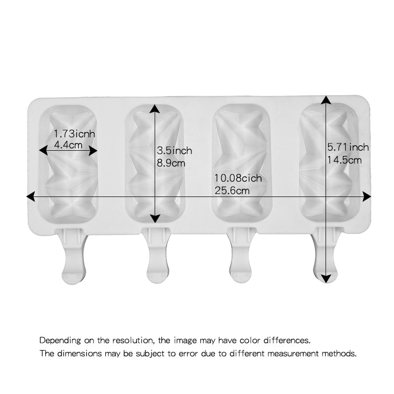 Silicone Ice Cream Molds