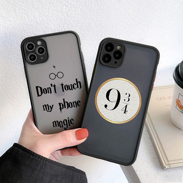 Art Harry Potter magic Phone Case For iPhone