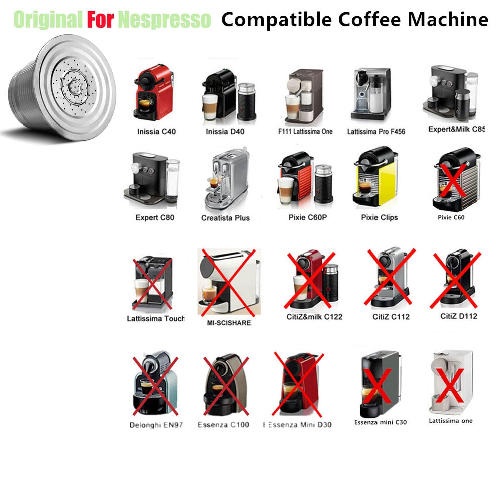 For Nespresso, Vertuoline & Illy