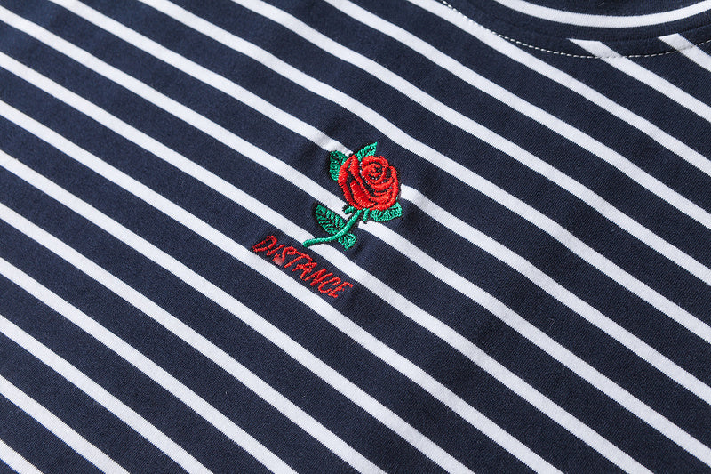 Rose Embroidery Shirt - foldingup