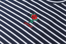 Load image into Gallery viewer, Rose Embroidery Shirt - foldingup