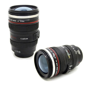 Coffee mug camera lens - foldingup
