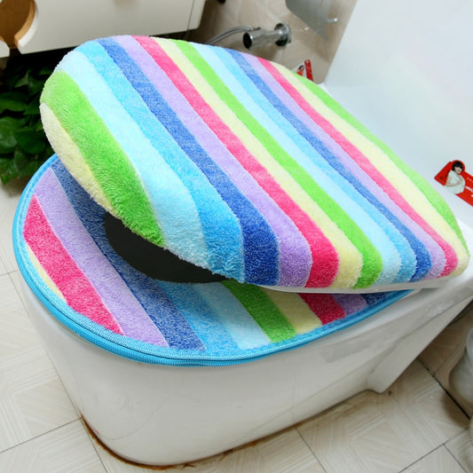 Rainbow Toilet Seat Cover