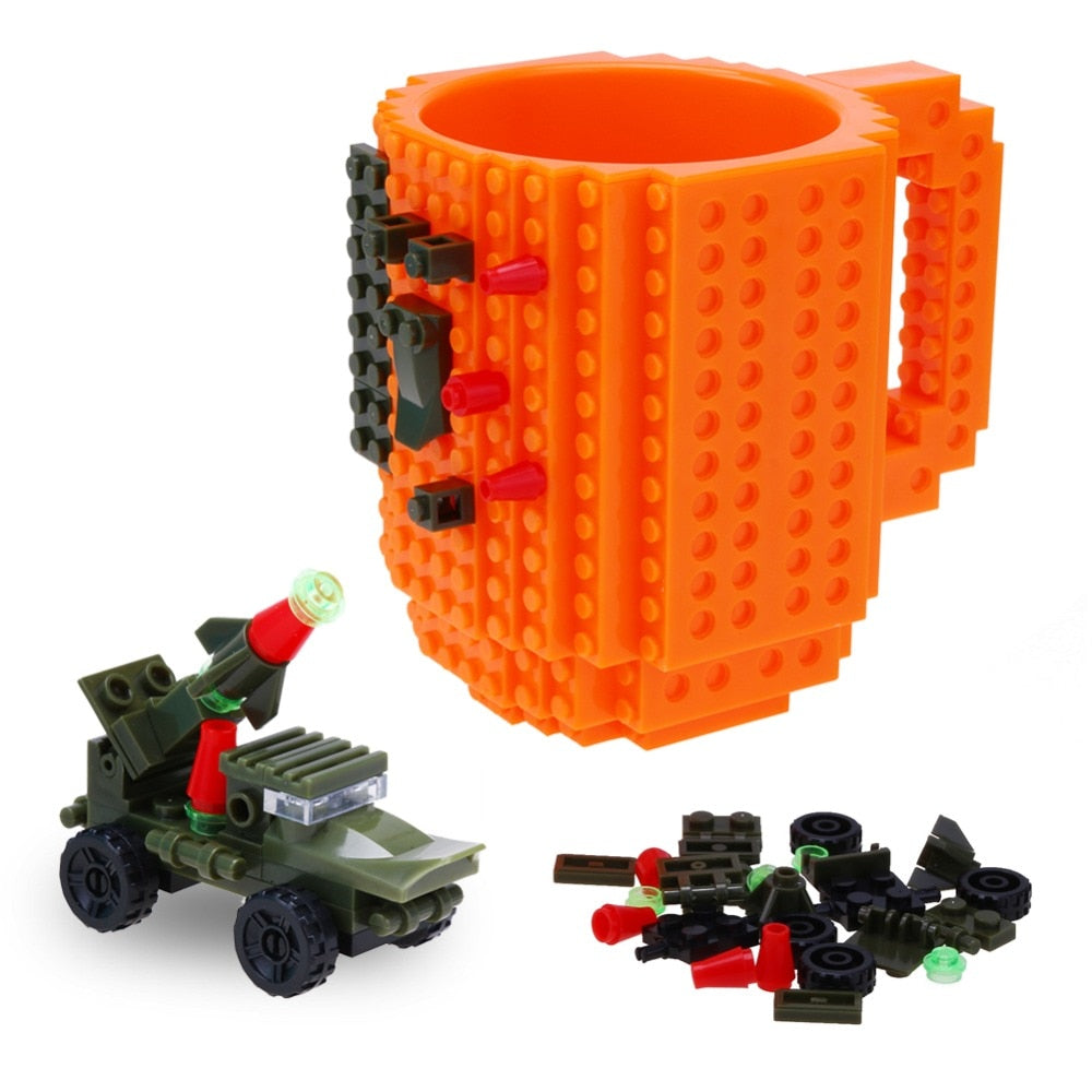 Coffee Build-On Brick Mug - foldingup