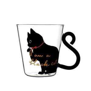 Creative Cat coffee Cup - foldingup