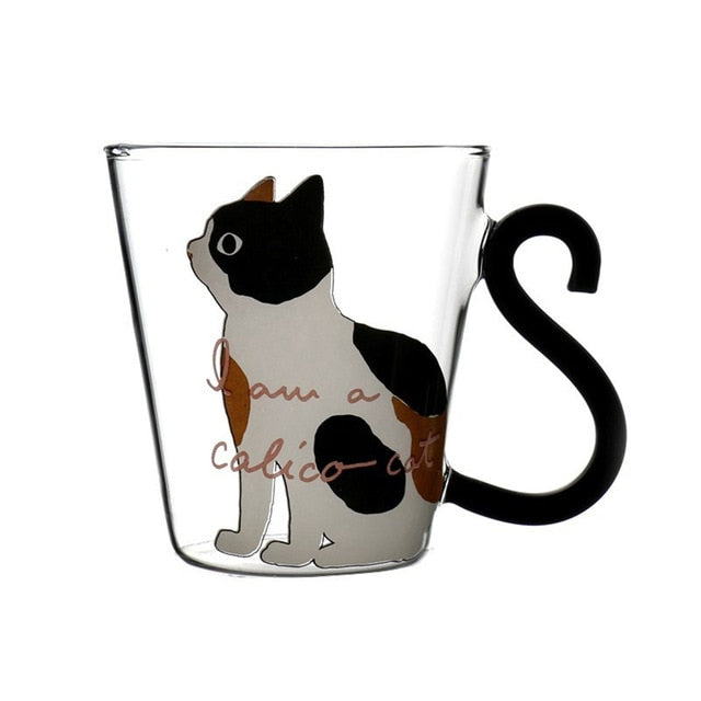 Creative Cat coffee Cup - foldingup