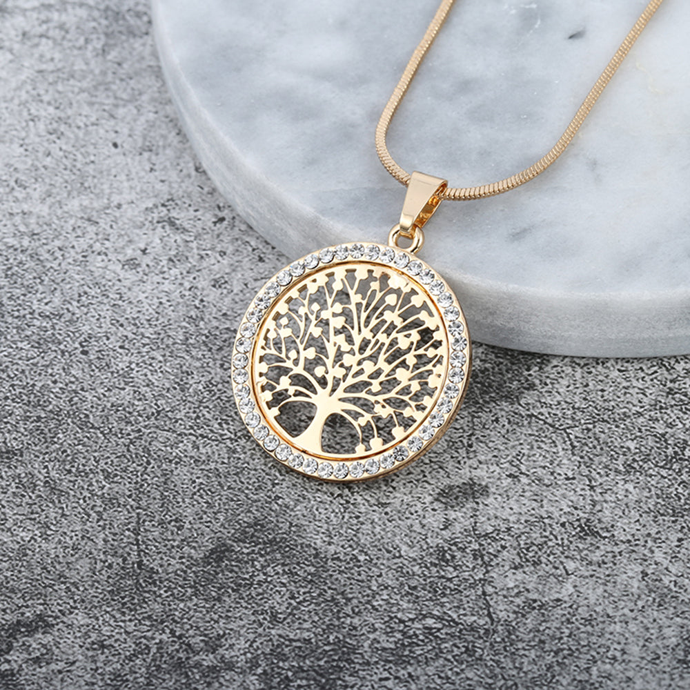 Tree of Life Pendant Necklace - foldingup