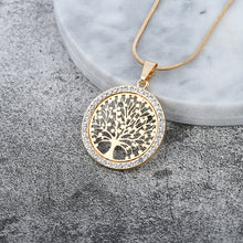 Load image into Gallery viewer, Tree of Life Pendant Necklace - foldingup