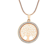 Load image into Gallery viewer, Tree of Life Pendant Necklace - foldingup