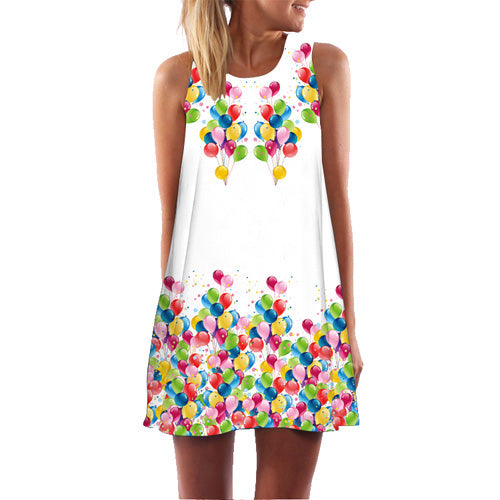 Women Summer Dress - foldingup