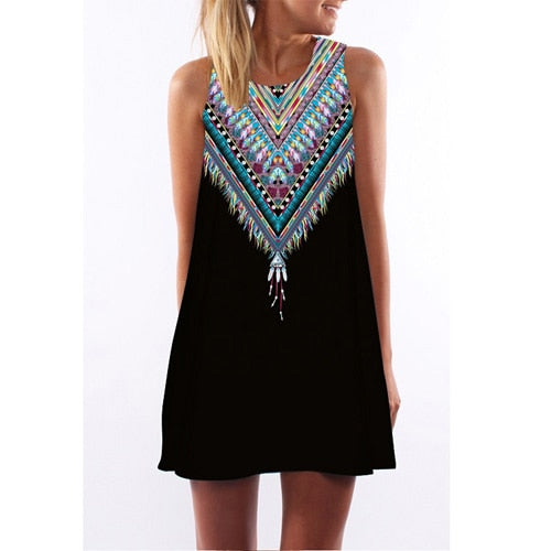 Women Summer Dress - foldingup