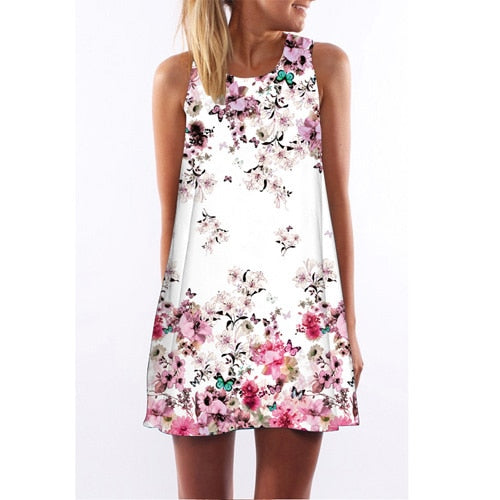 Women Summer Dress - foldingup