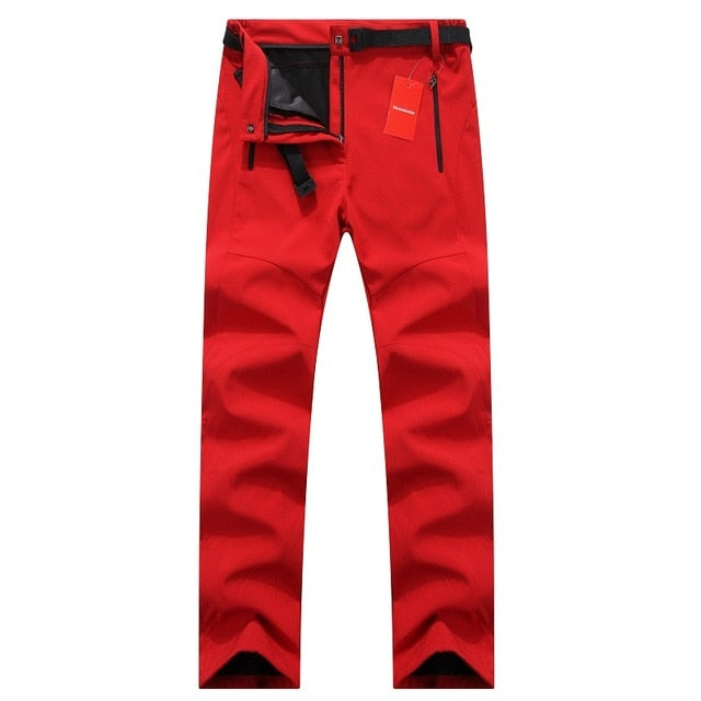 Thick Warm Fleece Softshell Pants