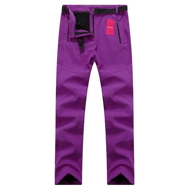 Thick Warm Fleece Softshell Pants