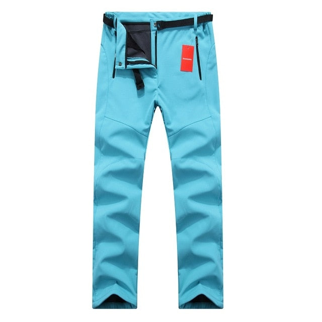 Thick Warm Fleece Softshell Pants