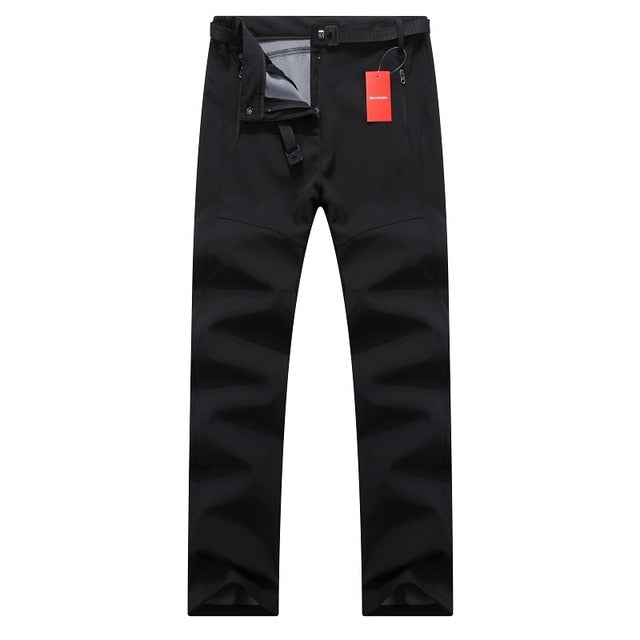 Thick Warm Fleece Softshell Pants