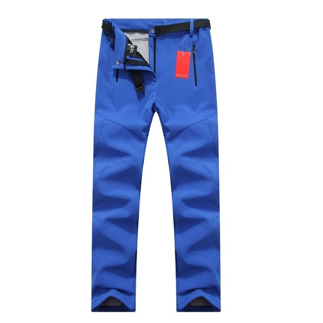 Thick Warm Fleece Softshell Pants