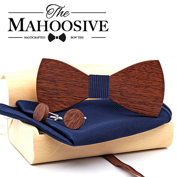 Wood Bow Tie - foldingup