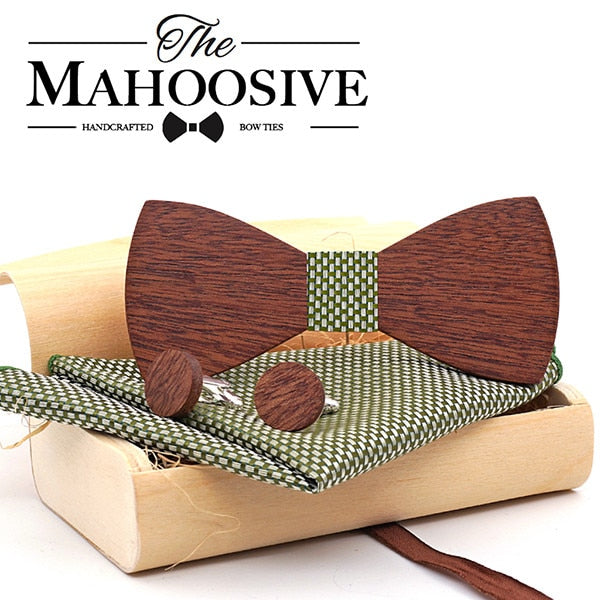 Wood Bow Tie - foldingup