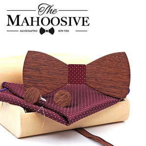 Wood Bow Tie - foldingup