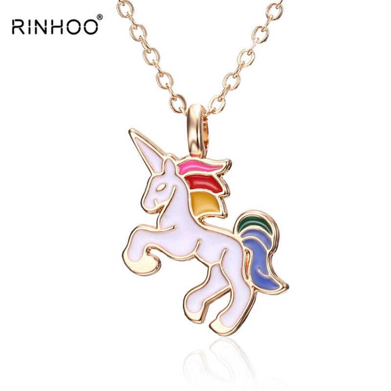 HORSE Pendant Necklace - foldingup