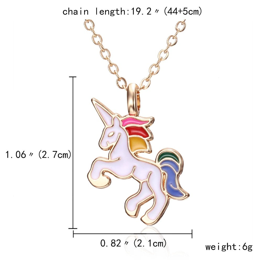 HORSE Pendant Necklace - foldingup