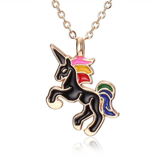 HORSE Pendant Necklace - foldingup