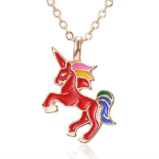 HORSE Pendant Necklace - foldingup