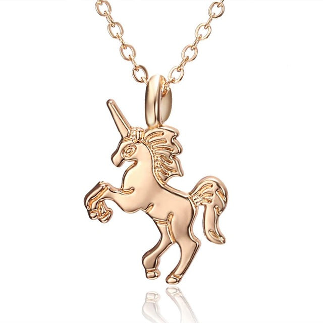 HORSE Pendant Necklace - foldingup