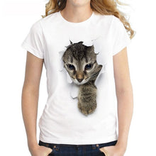 Load image into Gallery viewer, Cat T-Shirt - foldingup