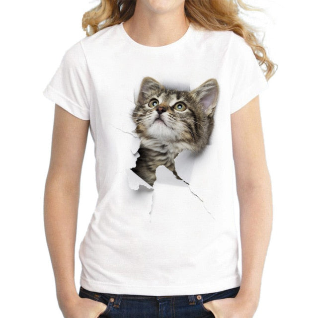 Cat T-Shirt - foldingup