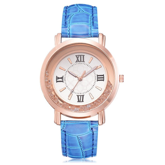 Rhinestone Ladies Watches - foldingup