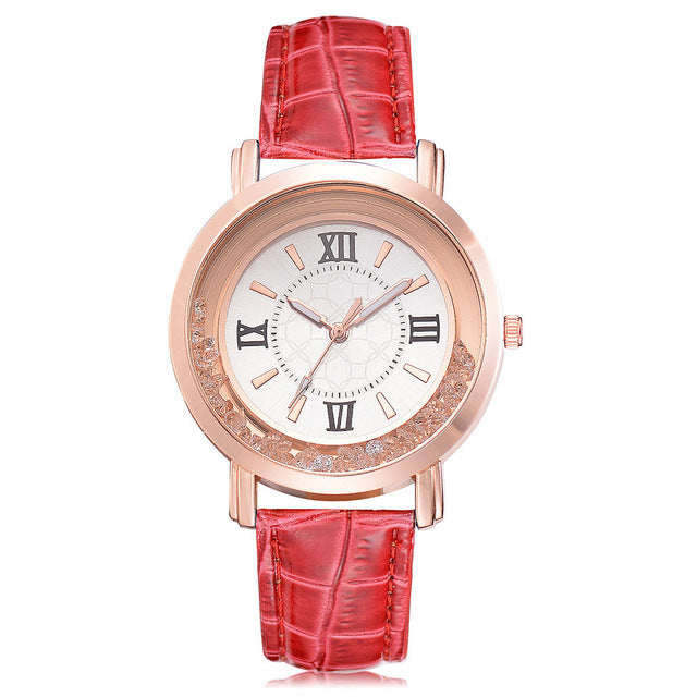 Rhinestone Ladies Watches - foldingup