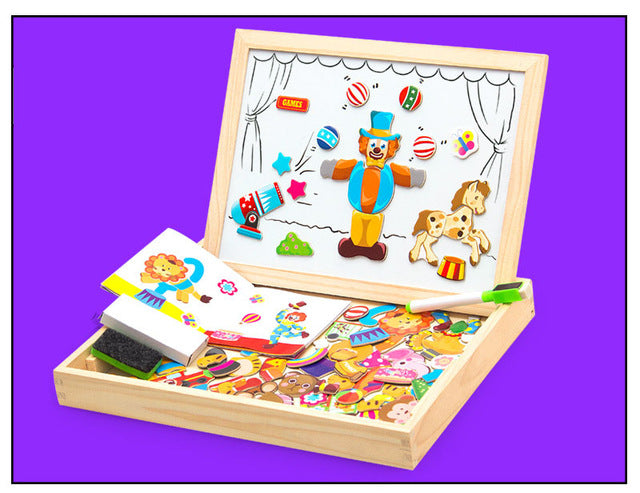 Wooden Magnetic Puzzle