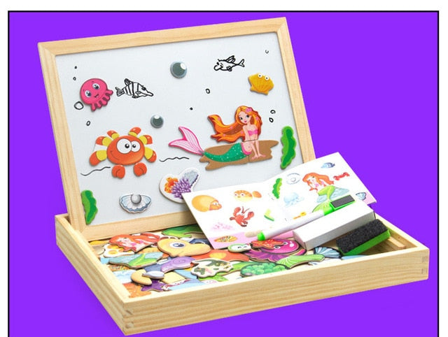 Wooden Magnetic Puzzle