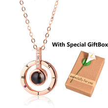 Load image into Gallery viewer, I Love You  Necklace - foldingup
