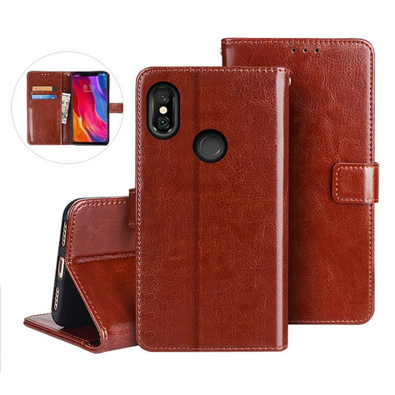 Leather Case Cover Xiaomi - foldingup