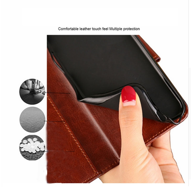 Leather Case Cover Xiaomi - foldingup