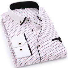 Load image into Gallery viewer, Men Long Sleeved Printed Shirt - foldingup
