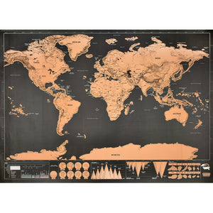 World Travel Map - foldingup