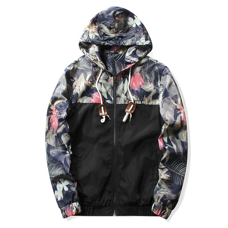 Floral Hooded Jackets